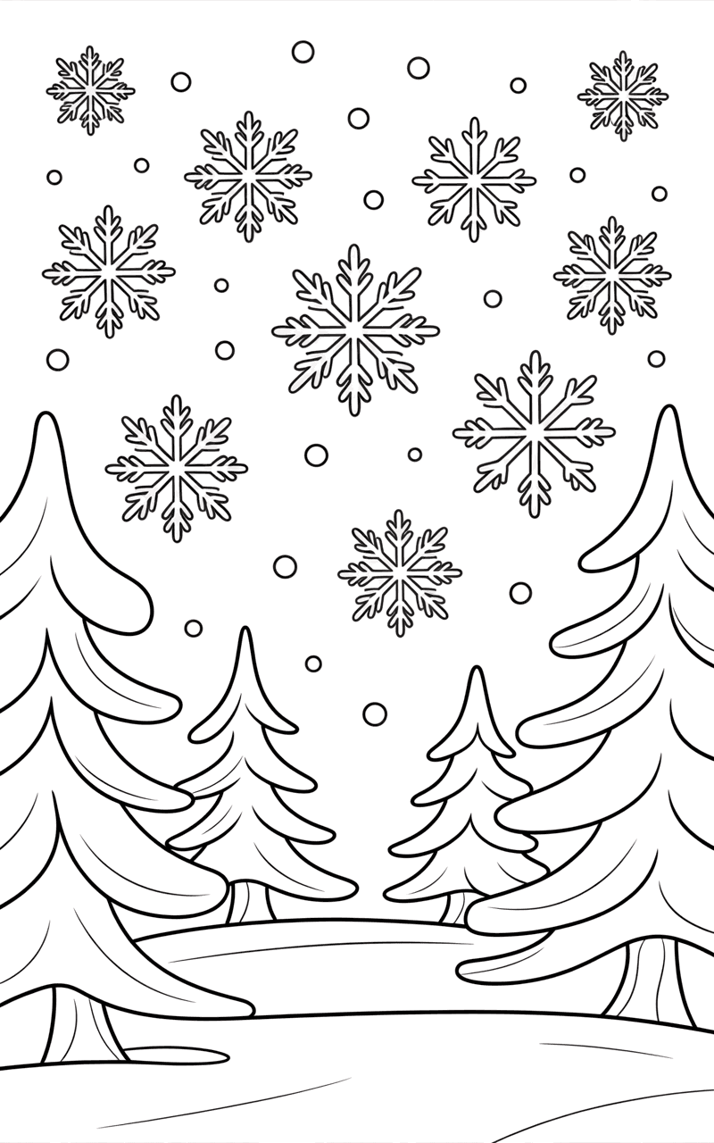 गिरती हुई हिमपात