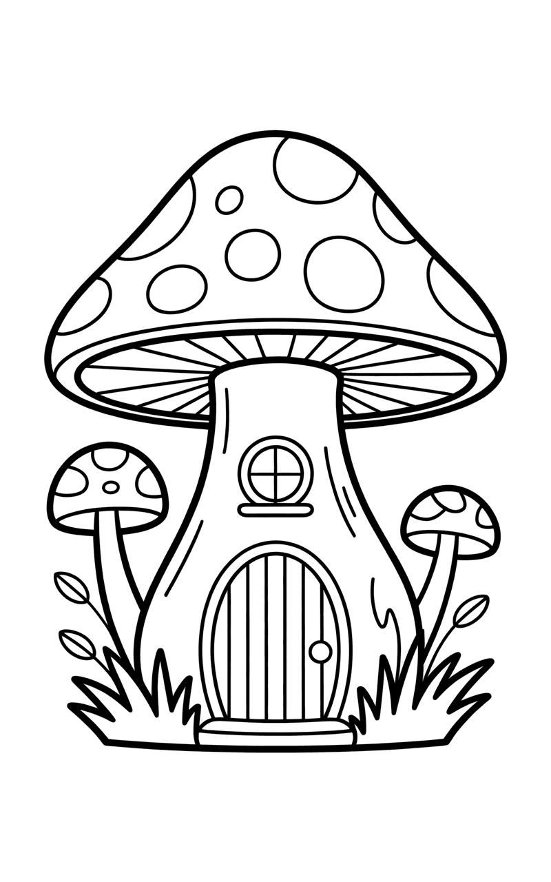 Maison champignon