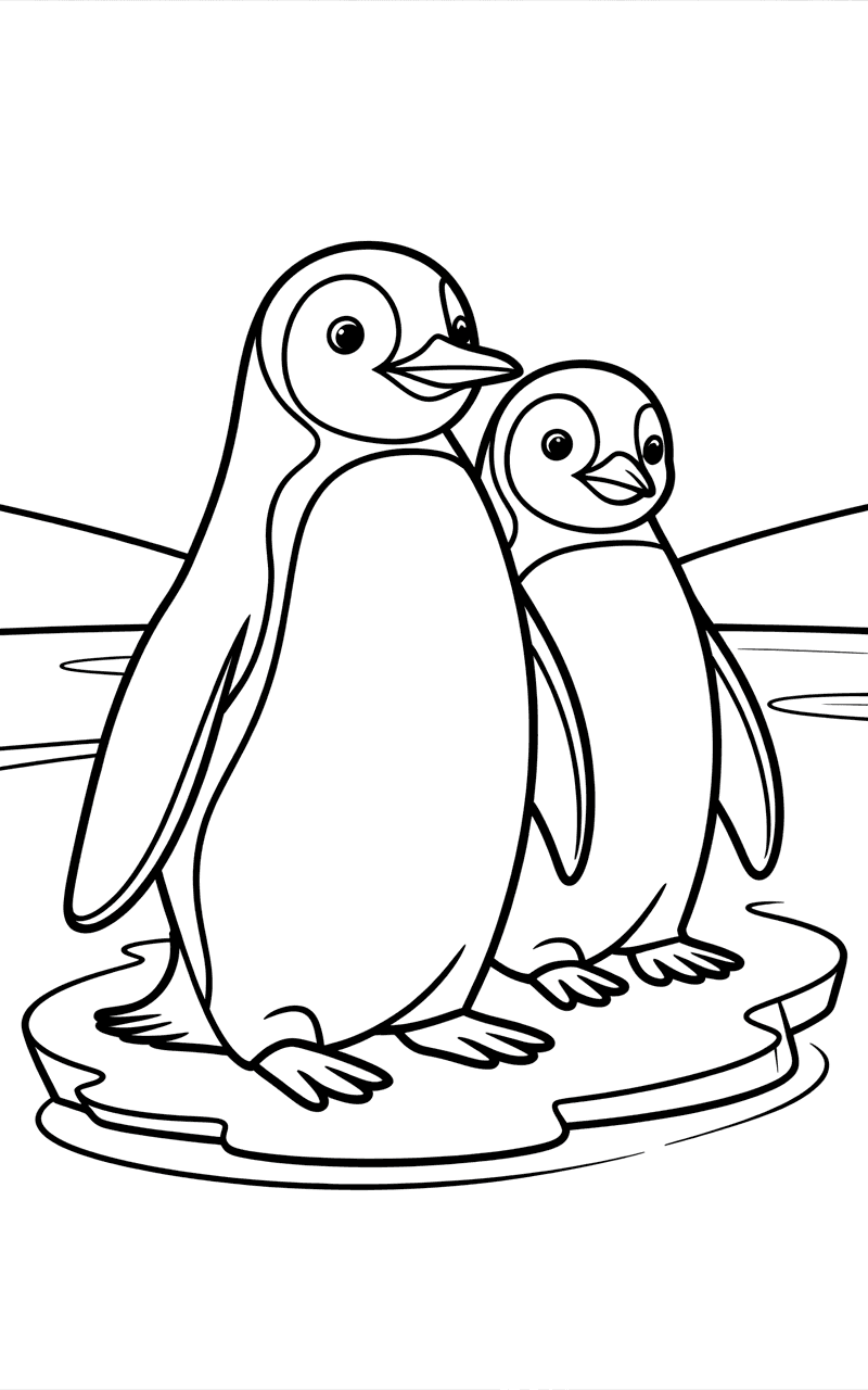 Zjeżdżalnia pingwina