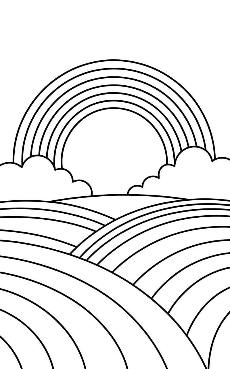 इंद्रधनुषी पहाड़ियाँ