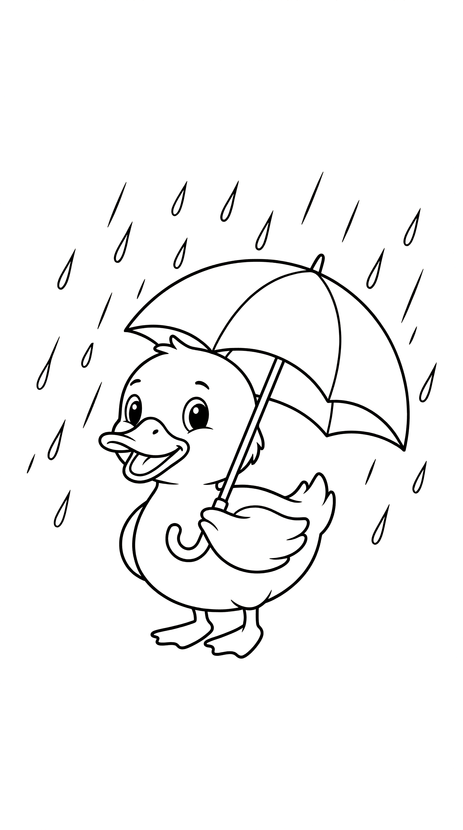 Rainy Day Duckling