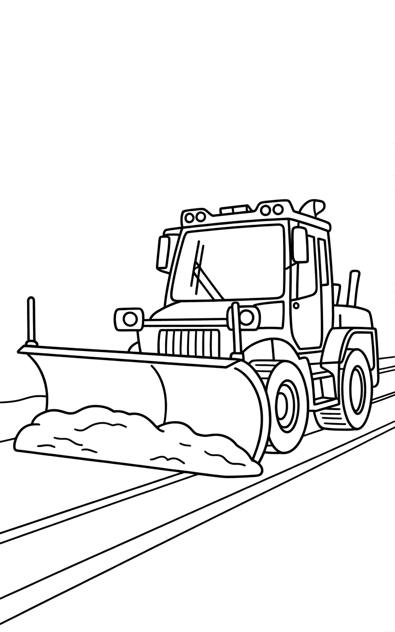Snowplow Truck
