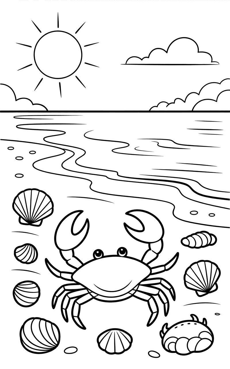 晴れたビーチの日