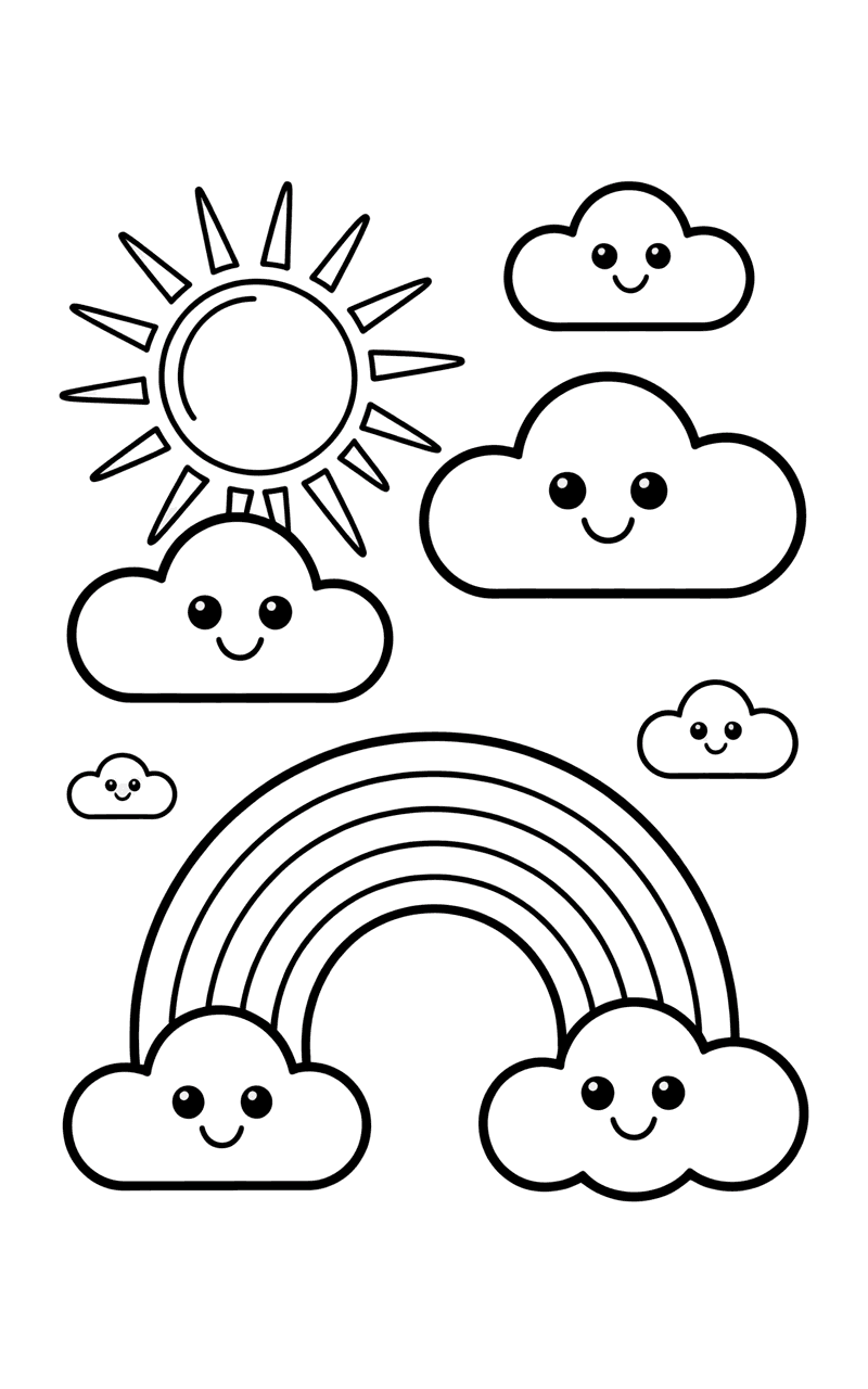 धूप वाला इंद्रधनुषी दिन