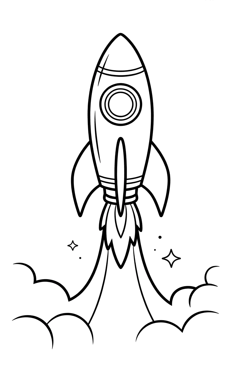 おもちゃのロケット