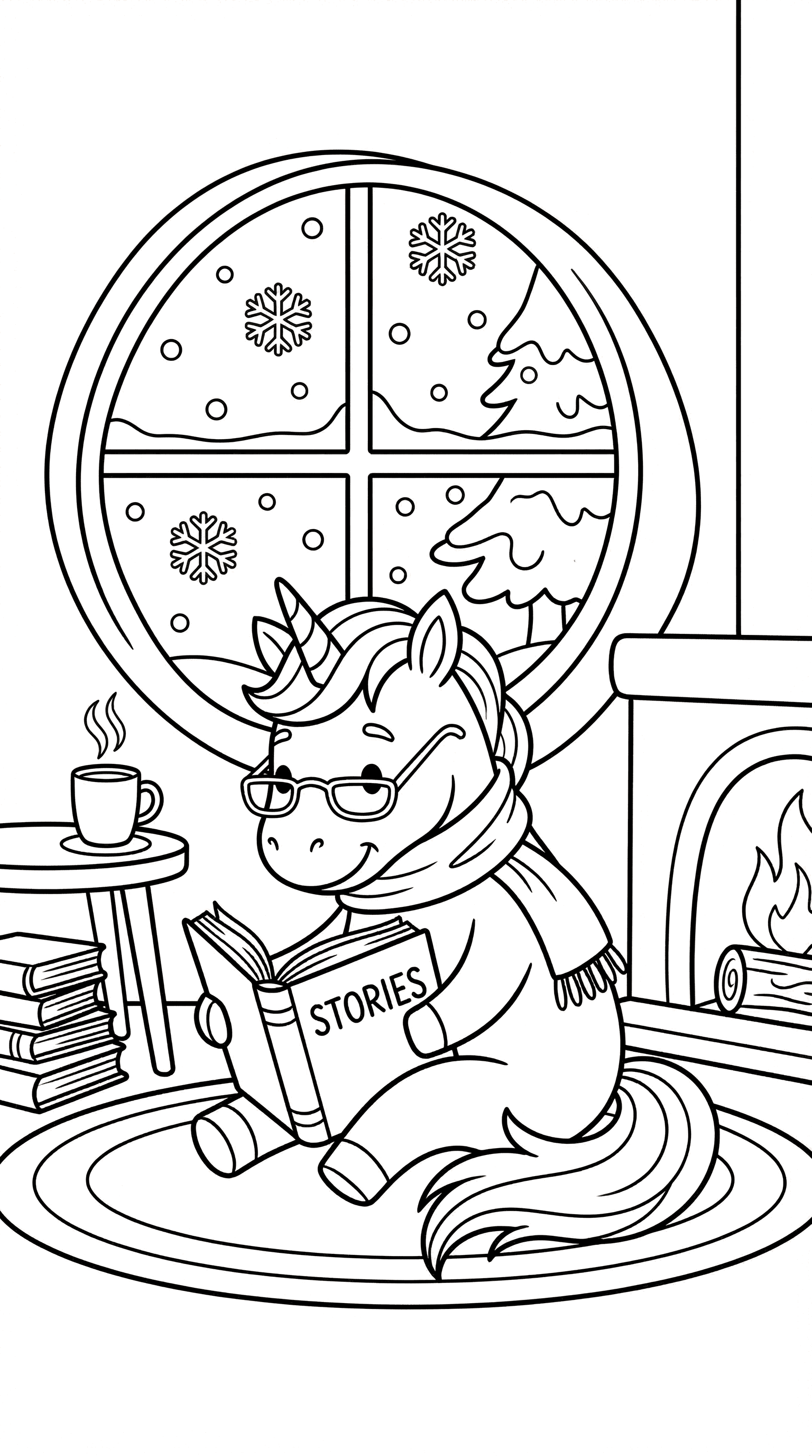 独角兽室内阅读