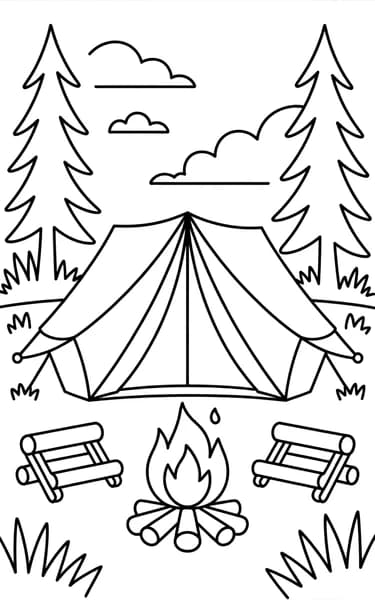 कैंपिंग नाइट