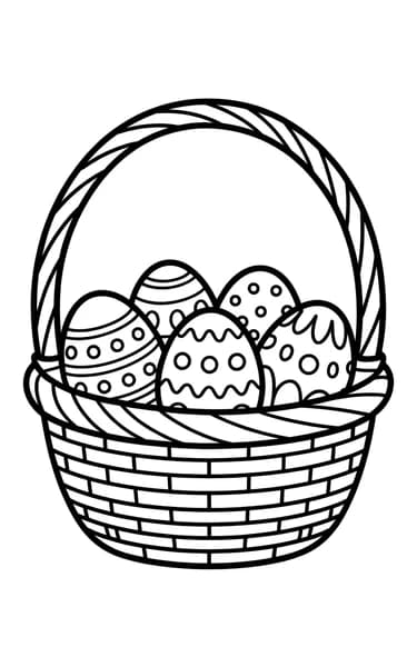 Easter Egg Basket