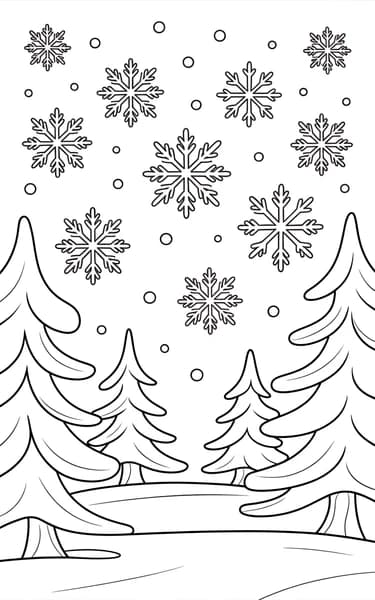 गिरती हुई हिमपात