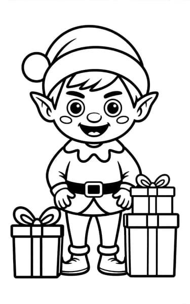 Gift Hiding Elf