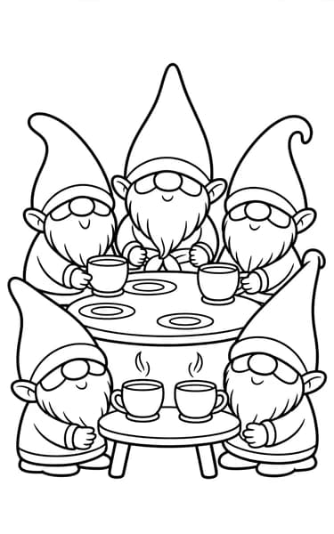 Gnome Tea Time