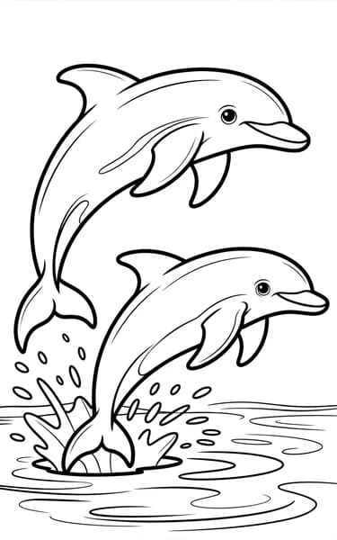 Jumping Dolphins