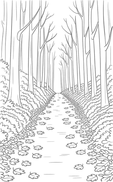 पत्तेदार पथ