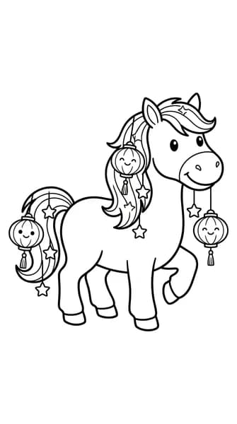 Lunar New Year Horse