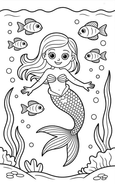 Mermaid and Friends