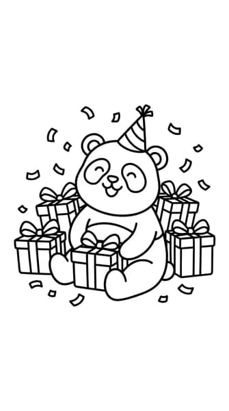 Panda Birthday Surprise