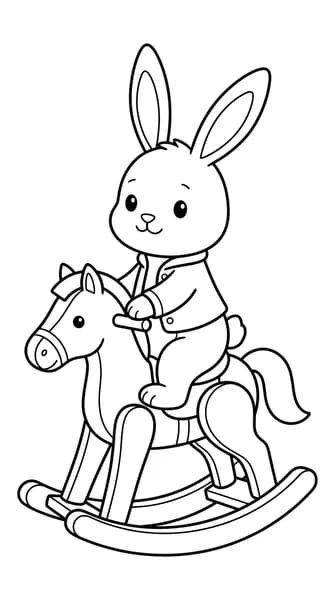 Rocking Horse Bunny