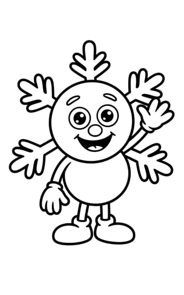 स्नोफ्लेक दोस्त