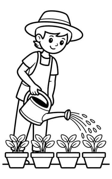 Watering Plants