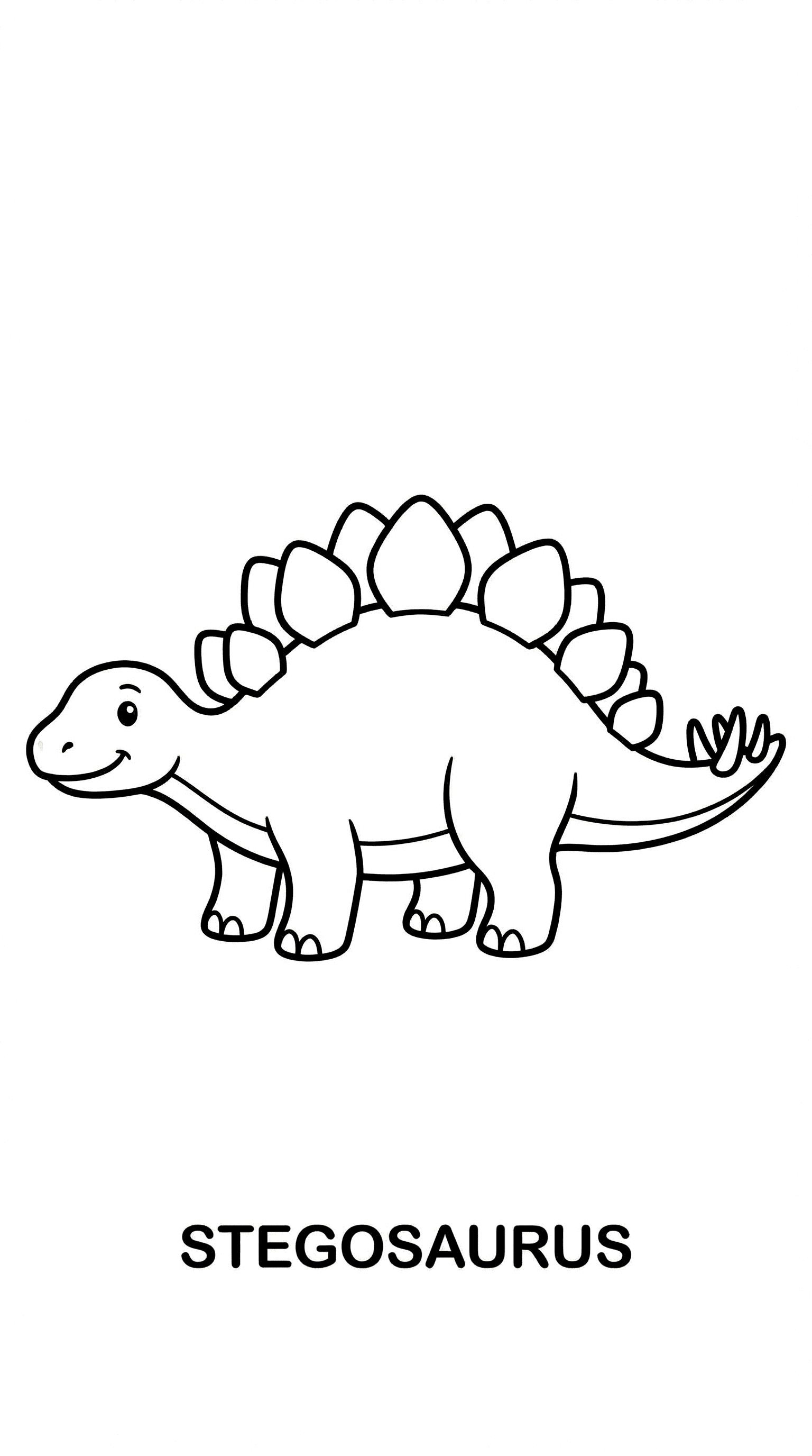 Gülücükleyen Stegosaurus
